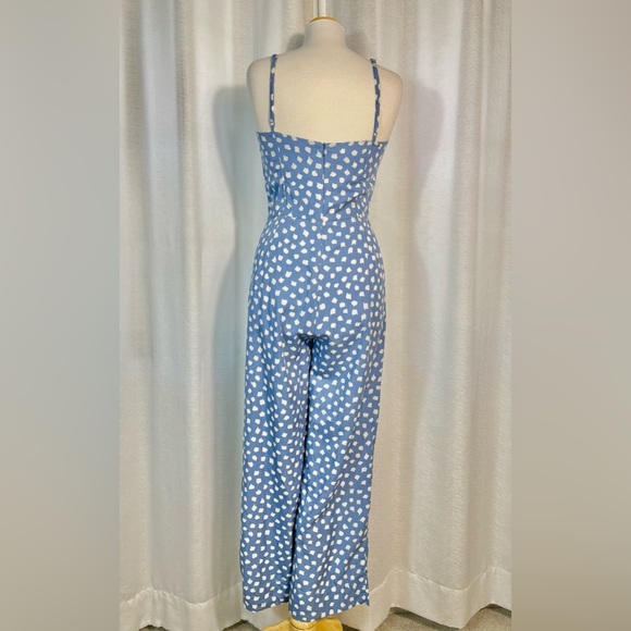 ANTHROPOLOGIE - Whit Two Dot Tie Jumpsuit - Picture 7 of 10